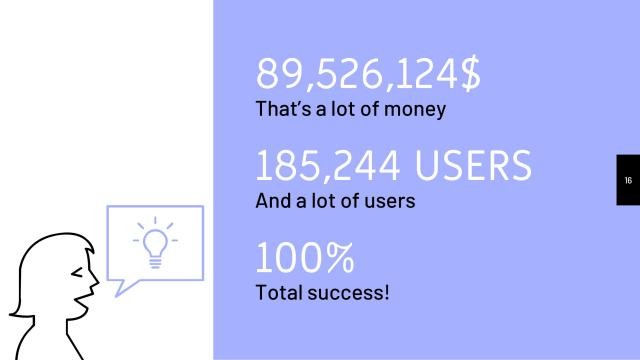 Blue Teamwork Presentation Template slide 16