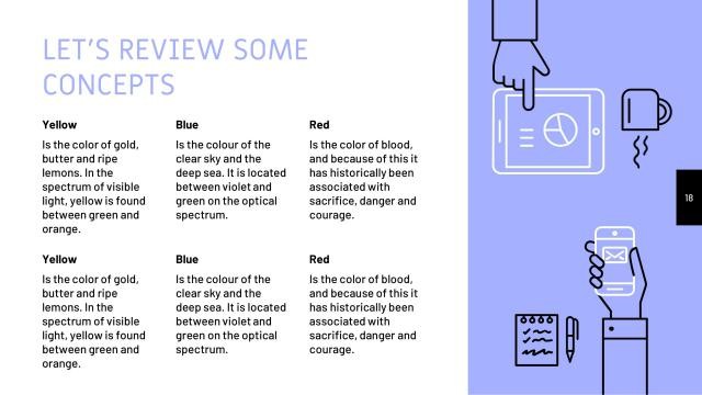Blue Teamwork Presentation Template slide 18