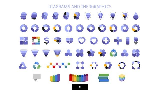Blue Teamwork Presentation Template slide 38