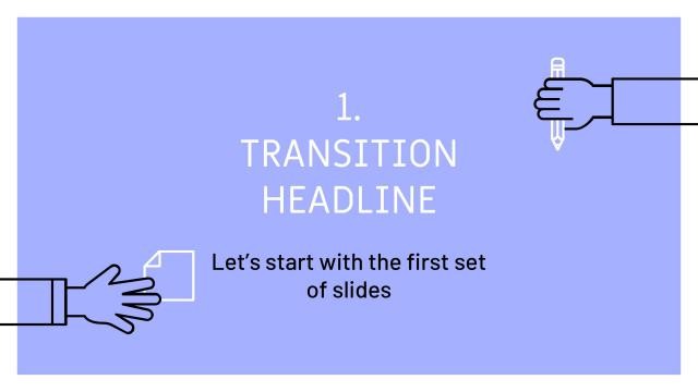 Blue Teamwork Presentation Template slide 5