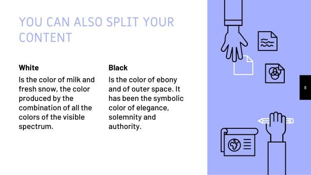 Blue Teamwork Presentation Template slide 8