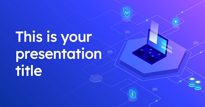 Tech Illustrated Slides để bạn thuyết trình về công nghệ
