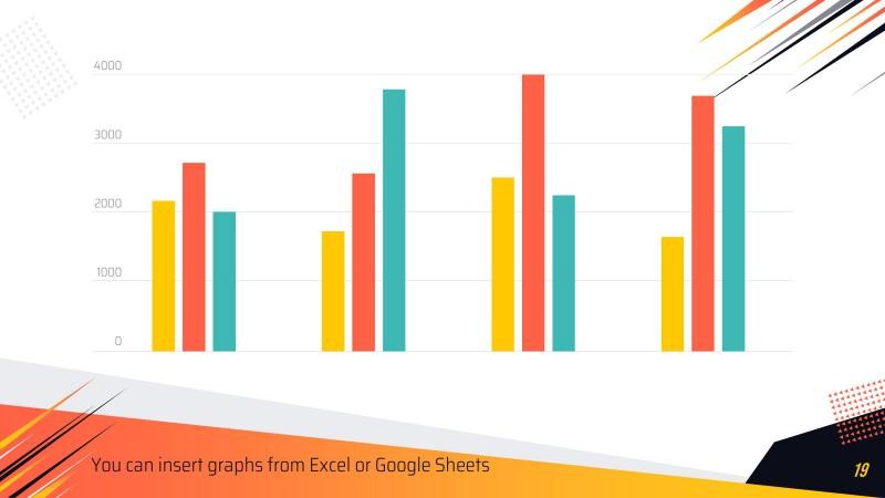 Geometric Sport Presentation Template slide 13*347373