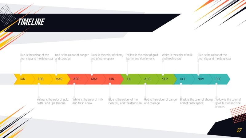 Geometric Sport Presentation Template slide 16*347384