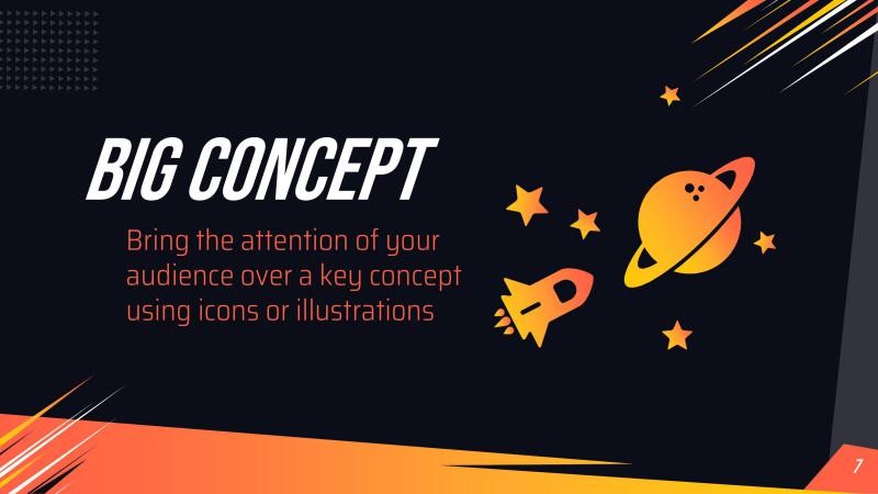 Geometric Sport Presentation Template slide 5*347370