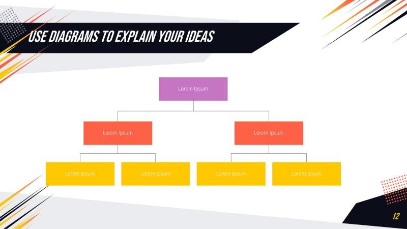 Geometric Sport Presentation Template slide 8*347372