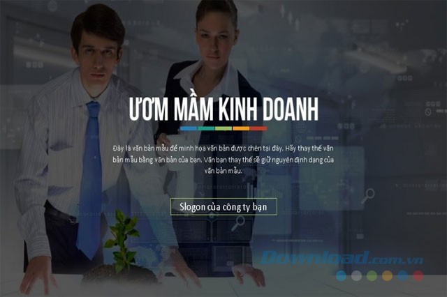 Slide Ươm mầm kinh doanh