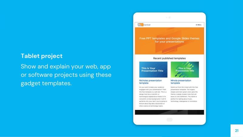 Minimal Medical Presentation Template slide 21