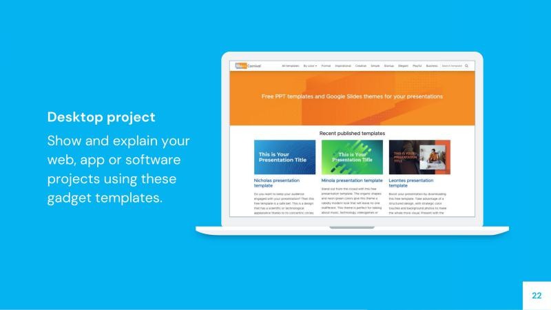 Minimal Medical Presentation Template slide 22