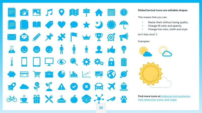 Minimal Medical Presentation Template slide 38