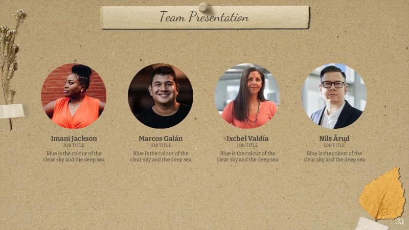 Vintage Moodboard Slides slide12*345750