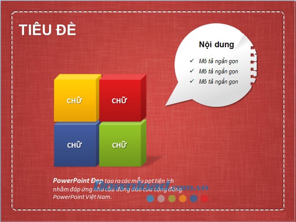 Mẫu slide trình chiếu cho nhiều chủ đề