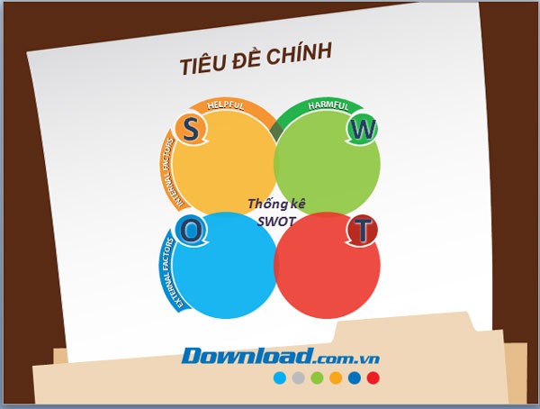 Mẫu template độc đáo cho thuyết trình