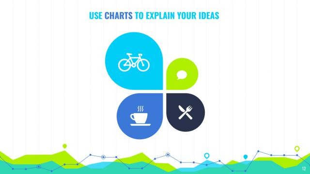 Sử dụng biểu đồ để trình bày ý tưởng của bạn