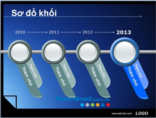 Mẫu template sơ đồ khối