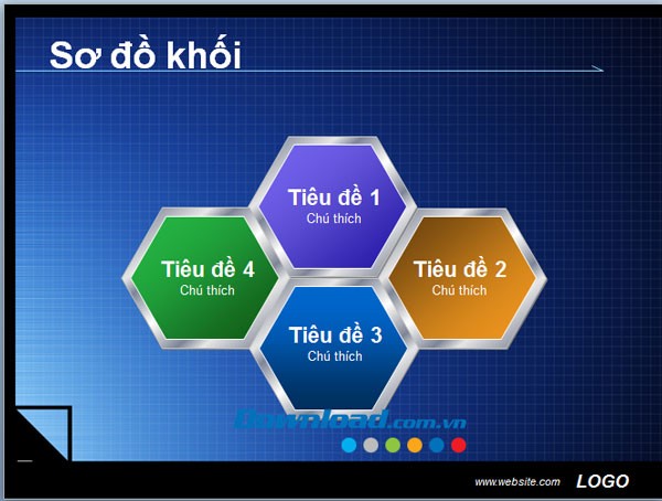 Mẫu template sơ đồ khối