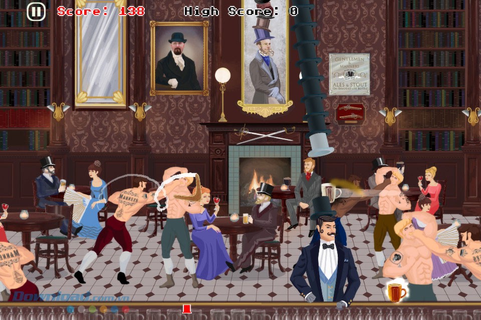Game đội mũ vui nhộn Max Gentlemen