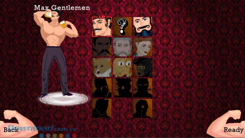 Mở khóa nhân vật độc đáo