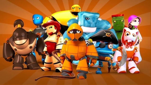 Chơi cùng Maxim và những người bạn robot của anh ấy