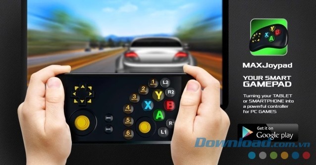 Biến điện thoại thành tay cầm chơi game gamepad