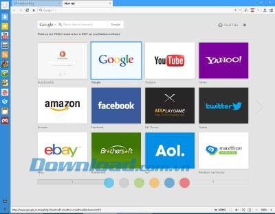 Maxthon Cloud Browser cho Linux