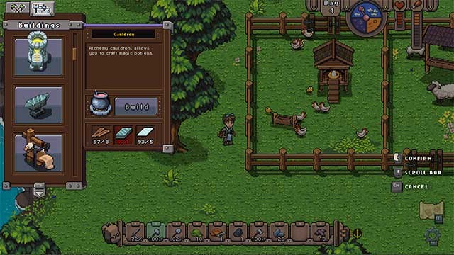 Xây dựng trang trại để đảm bảo nguồn cung cấp thực phẩm liên tục