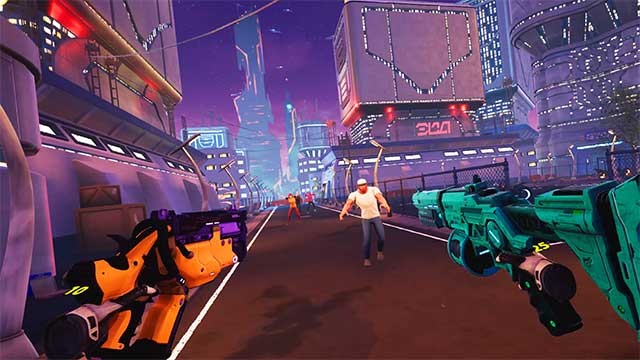 Mayhem on a Rainbow cho PC lấy bối cảnh trong một kịch bản tận thế kỳ quặc