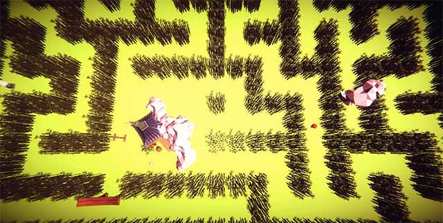 Chơi game Maze Ninja với góc nhìn từ trên xuống