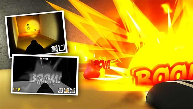 12 vật phẩm đa dạng ở mê cung: Bom, Bom khói, Mũ tàng hình, Búp bê ma,…