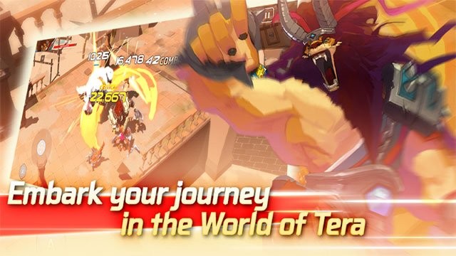 Phiêu lưu trong thế giới Tera đang bị tấn công bởi đội quân ác độc