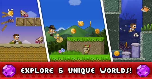 Khám phá 5 thế giới độc đáo trong game Mazuna World cho Android