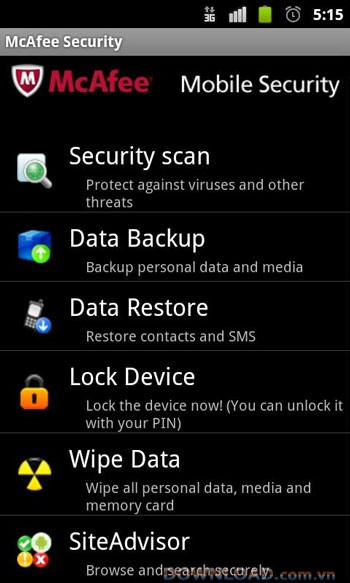 McAfee All Access For Android