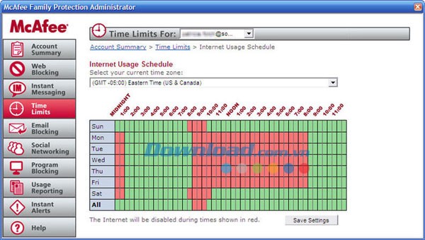 McAfee Family Protection for Mac