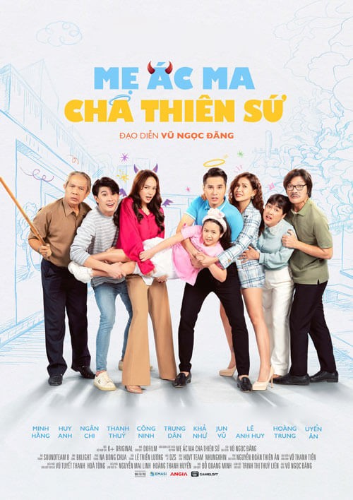 Poster phim Mẹ ác ma, Cha thiên sứ