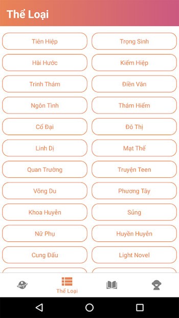 Thể loại truyện