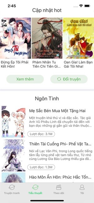 Kho truyện ngôn tình