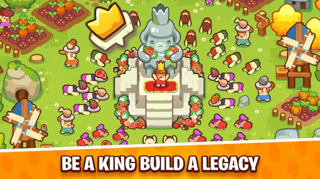 Game Me is King cho bạn trở thành vua của một vương quốc trên đảo ở thời tiền sử