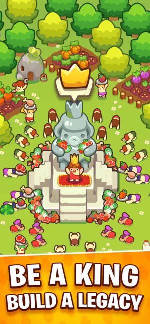 Me is King cho bạn trở thành vua của bộ lạc và xây dựng nó lớn mạnh