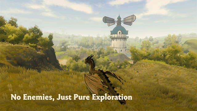 Không có kẻ thù, nhiệm vụ hay tính giờ trong khi chơi Meadowfell game