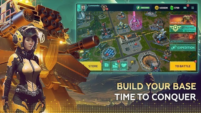 Xây dựng căn cứ và khám phá vũ trụ