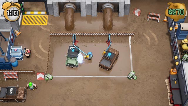 Kết hợp công cụ và cơ chế vật lý thực tế để làm việc hiệu quả và mở khóa những thử thách mới