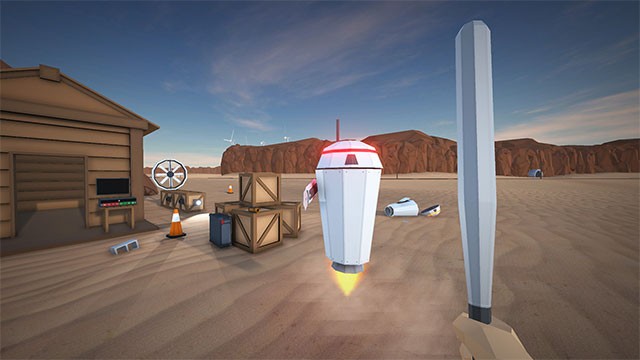 Mechanica là game sinh tồn trong thế giới giả tưởng tương lai