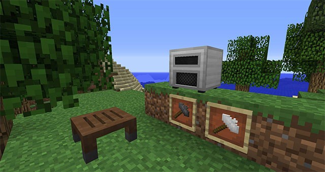 Mechanics - Crafting Ways Mod bổ sung các item mới để hỗ trợ craft đồ theo cách mới