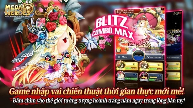 Game nhập vai thời gian thực hấp dẫn cho di động