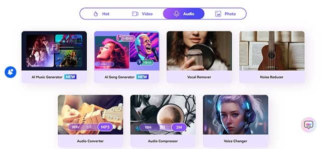 Dễ dàng chuyển đổi và chỉnh sửa các tệp đa phương tiện