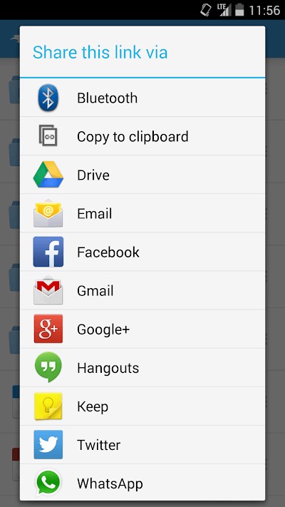 Chia sẻ ảnh nhanh chóng trên MediaFire cho Android