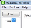 MediaHeal for Flash - Khôi phục dữ liệu từ USB bị lỗi