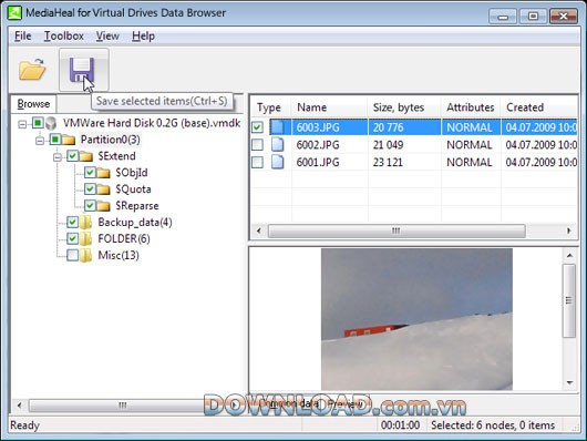 MediaHeal for Virtual Drives