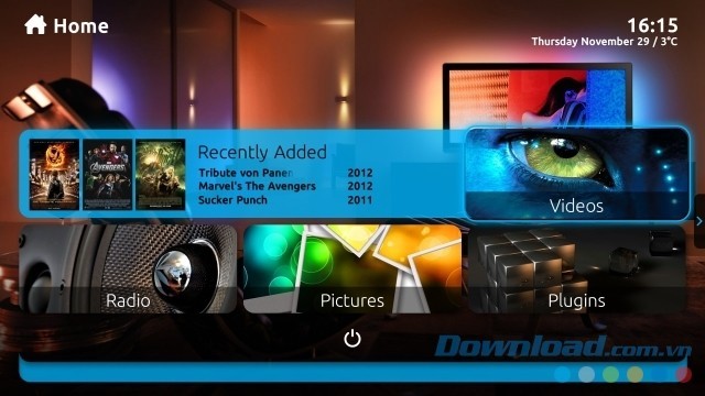 MediaPortal hỗ trợ gần như các định dạng media hay dùng