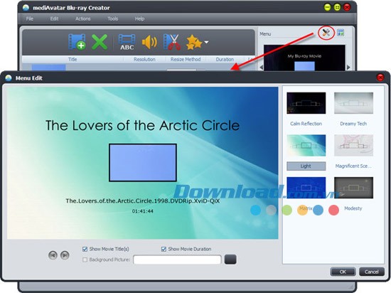 mediAvatar Blu-ray Creator